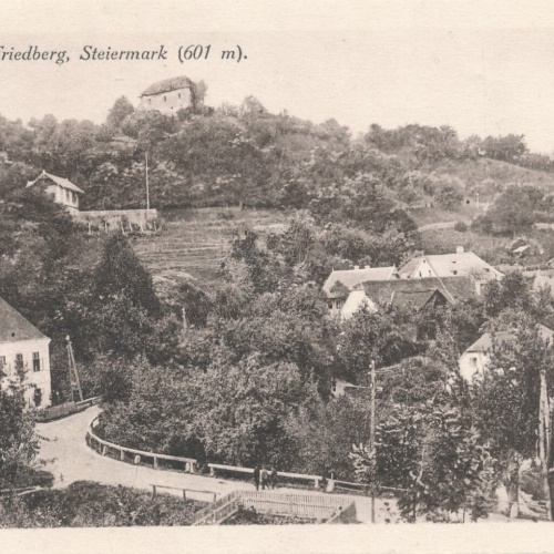 AK gruss aus Friedberg Steiermark Ansichtskarte (14210)
