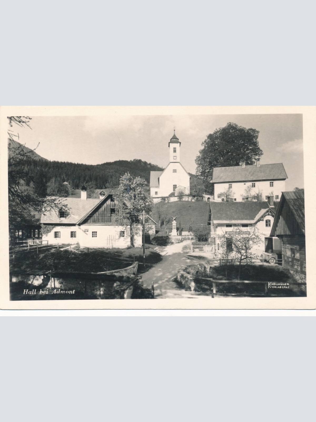 AK aus Hall bei Admont Steiermark Ansichtskarte (14213)