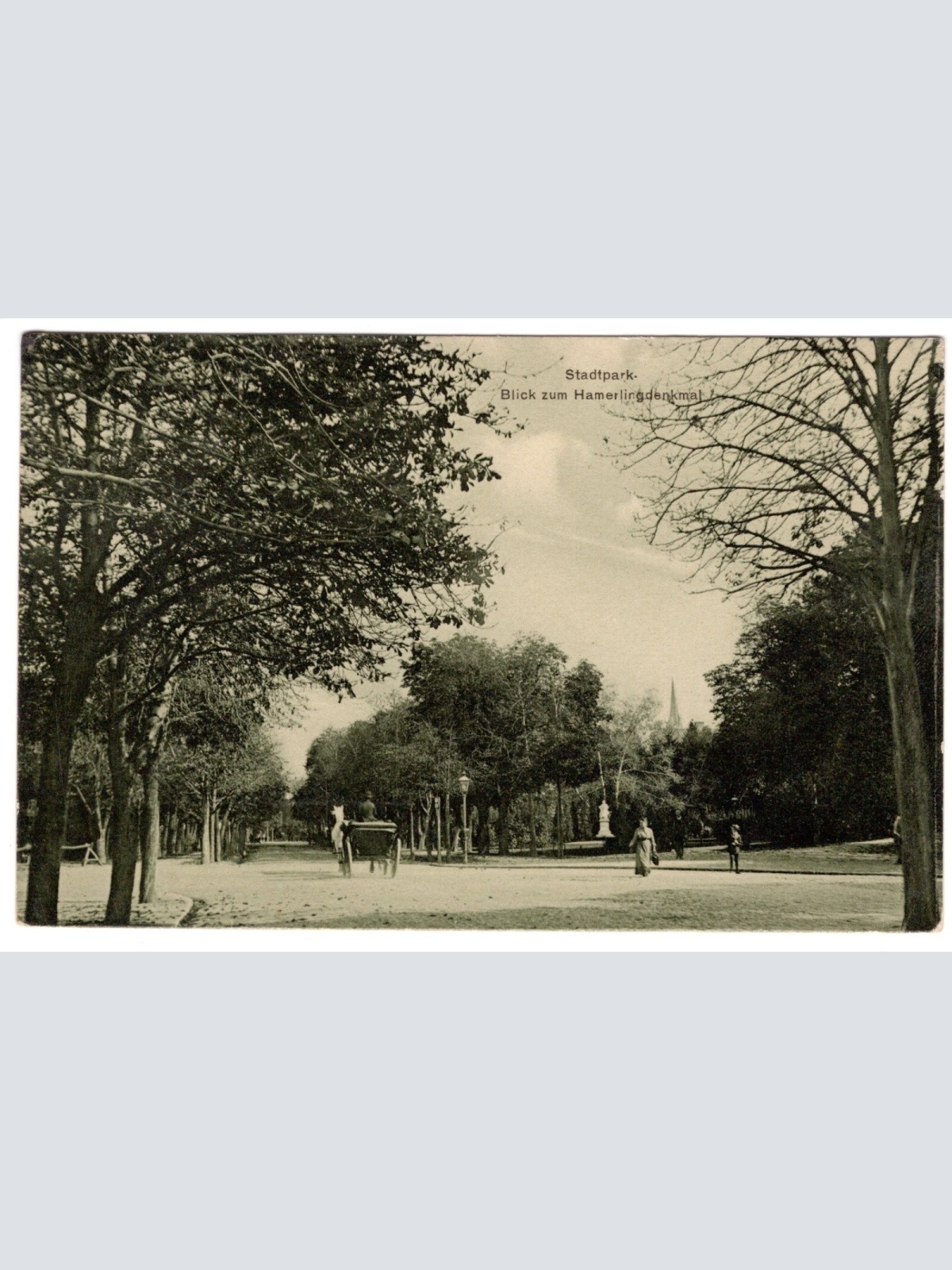 AK, Graz, Hamerlingdenkmal, Steiermark, Ansichtskarte (S4977)