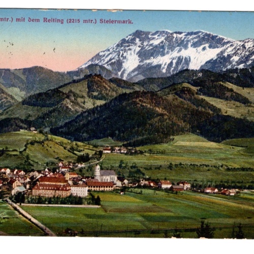 AK, Mautern mit dem Reiting, Steiermark, Ansichtskarte (S4990)