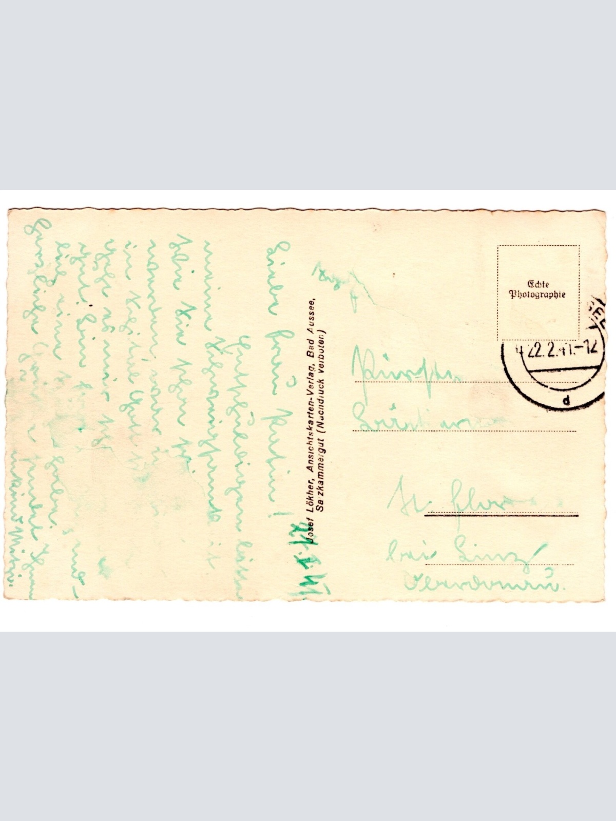 AK, Bad Aussee, Steiermark, Ansichtskarte (S5003)