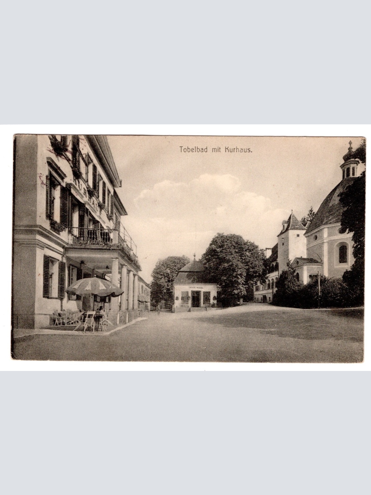 AK, Tobelbad mit Kurhaus, Steiermark, Ansichtskarte (S5014)