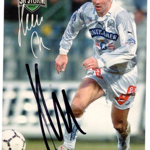 AK, Mario Haas, mit Original Unterschrift (S5043)