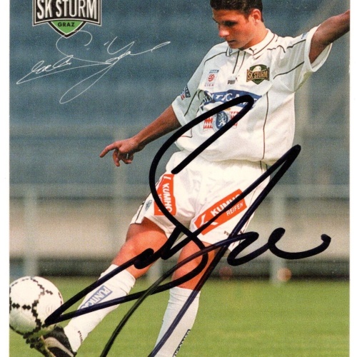 AK, Imre Szabics, mit Original Unterschrift (S5052)