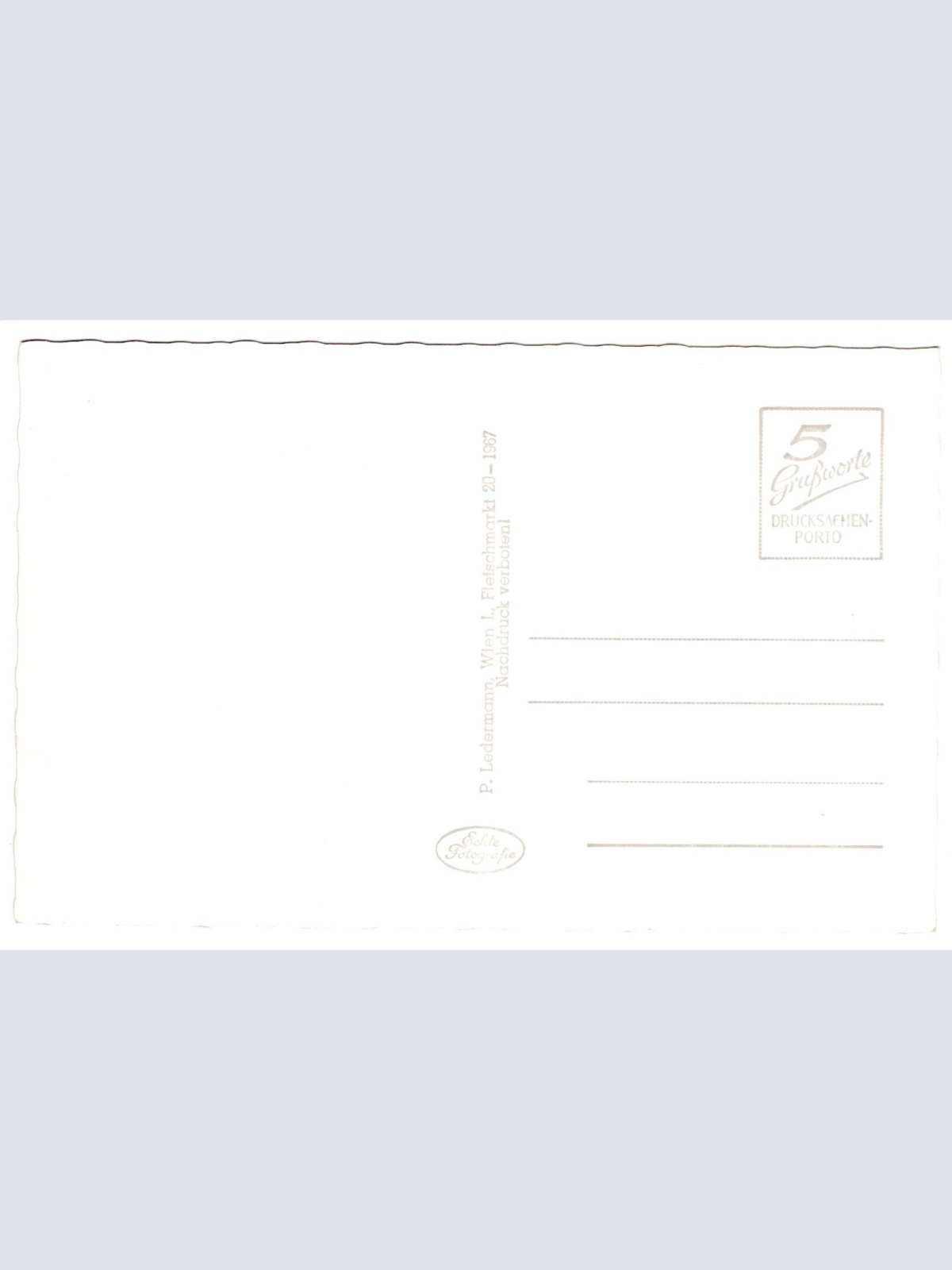 AK, Wannst du dir nöt an Anlauf nimmst, 's nächste Mal  , Ansichtskarte (S5069)