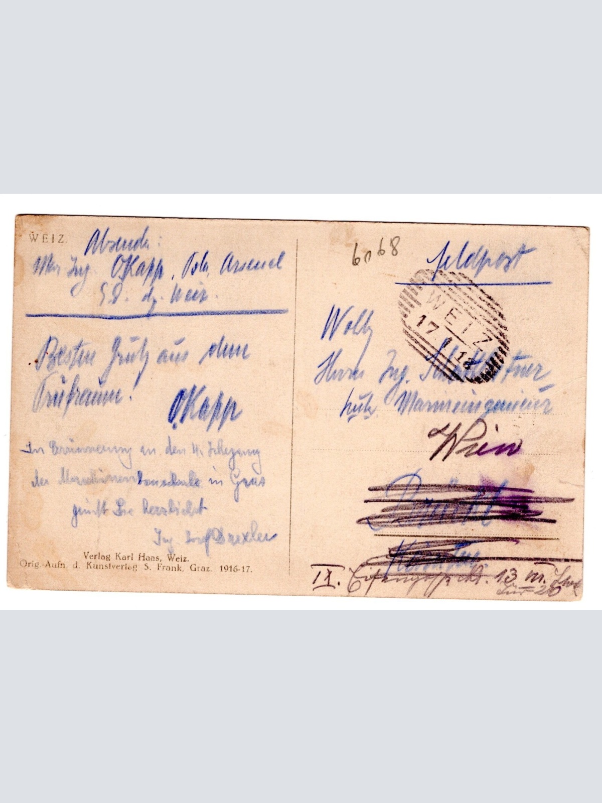 AK, Weiz, Steiermark, Ansichtskarte (S5091)