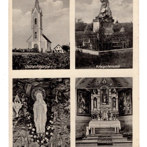 AK, Gnadenaltar, Kriegerdenkmal, Steiermark, Ansichtskarte (S5104)