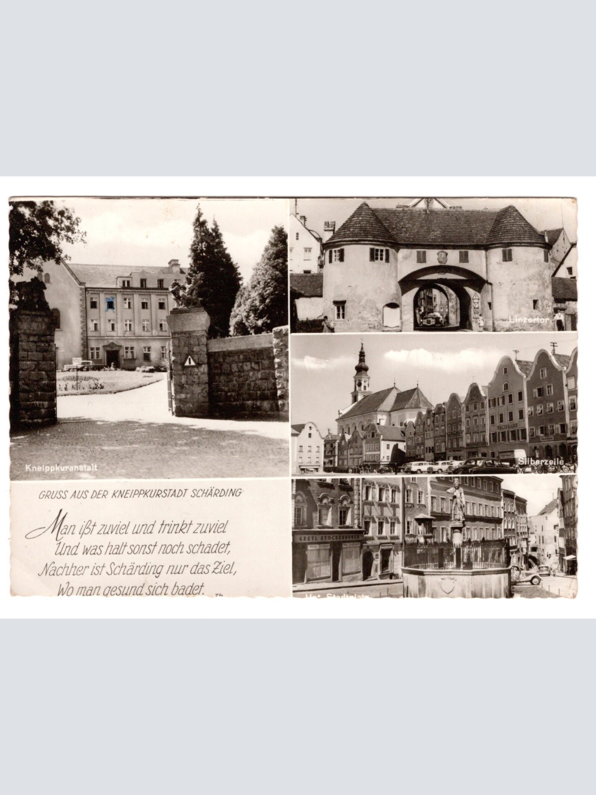 AK, Schärding, Oberösterreich, Ansichtskarte (S5159)