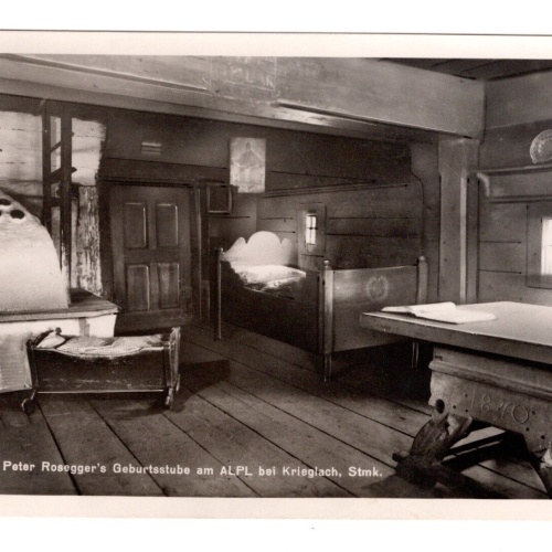 AK, Peter Roseggers Geburtsstube, Krieglach, Steiermark, Ansichtskarte (S5171)