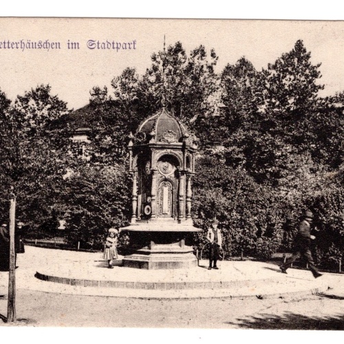 AK, Graz, Wetterhäuschen im Stadtpark, Steiermark, Ansichtskarte (S5179)