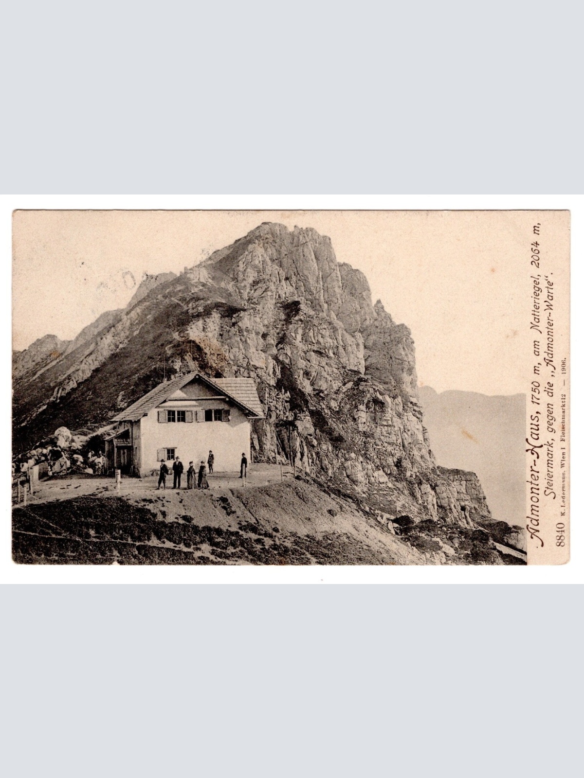 AK, Admonter Haus, Steiermark, Ansichtskarte (S5180)