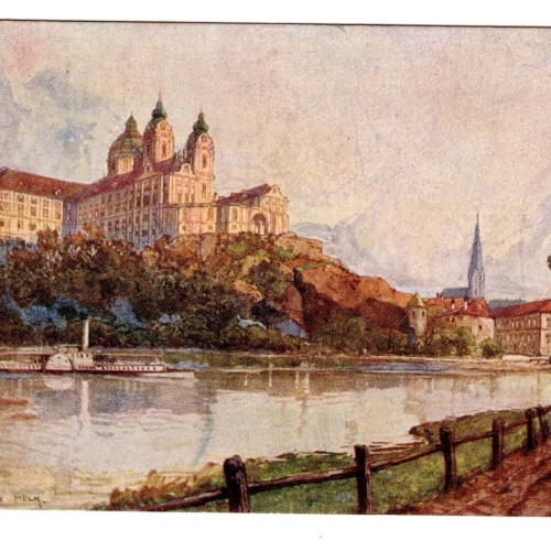 AK, Melk, Niederösterreich, Ansichtskarte (S5201)