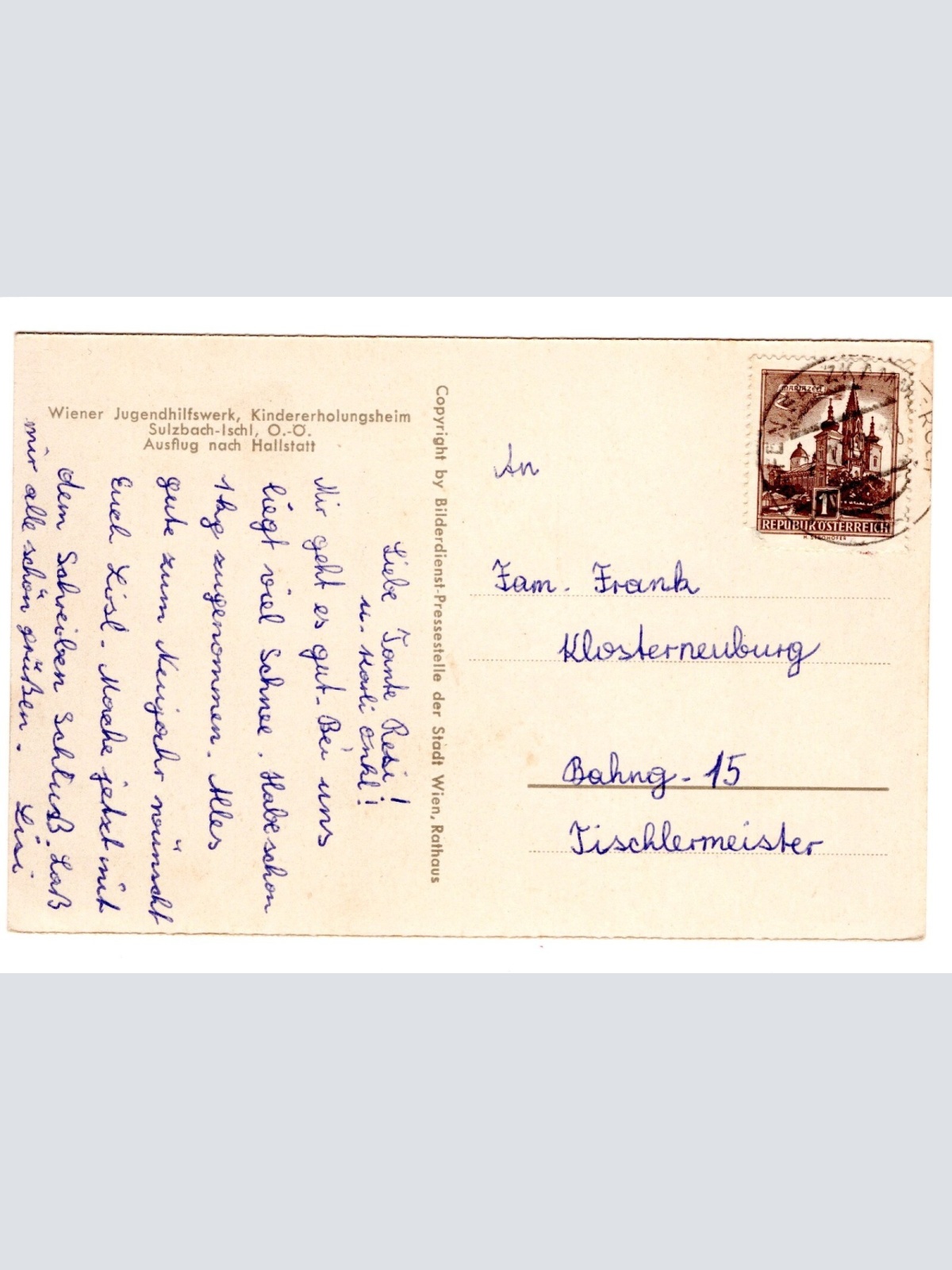 AK, Sulzbach Ischl, Oberösterreich, Ansichtskarte (S5210)