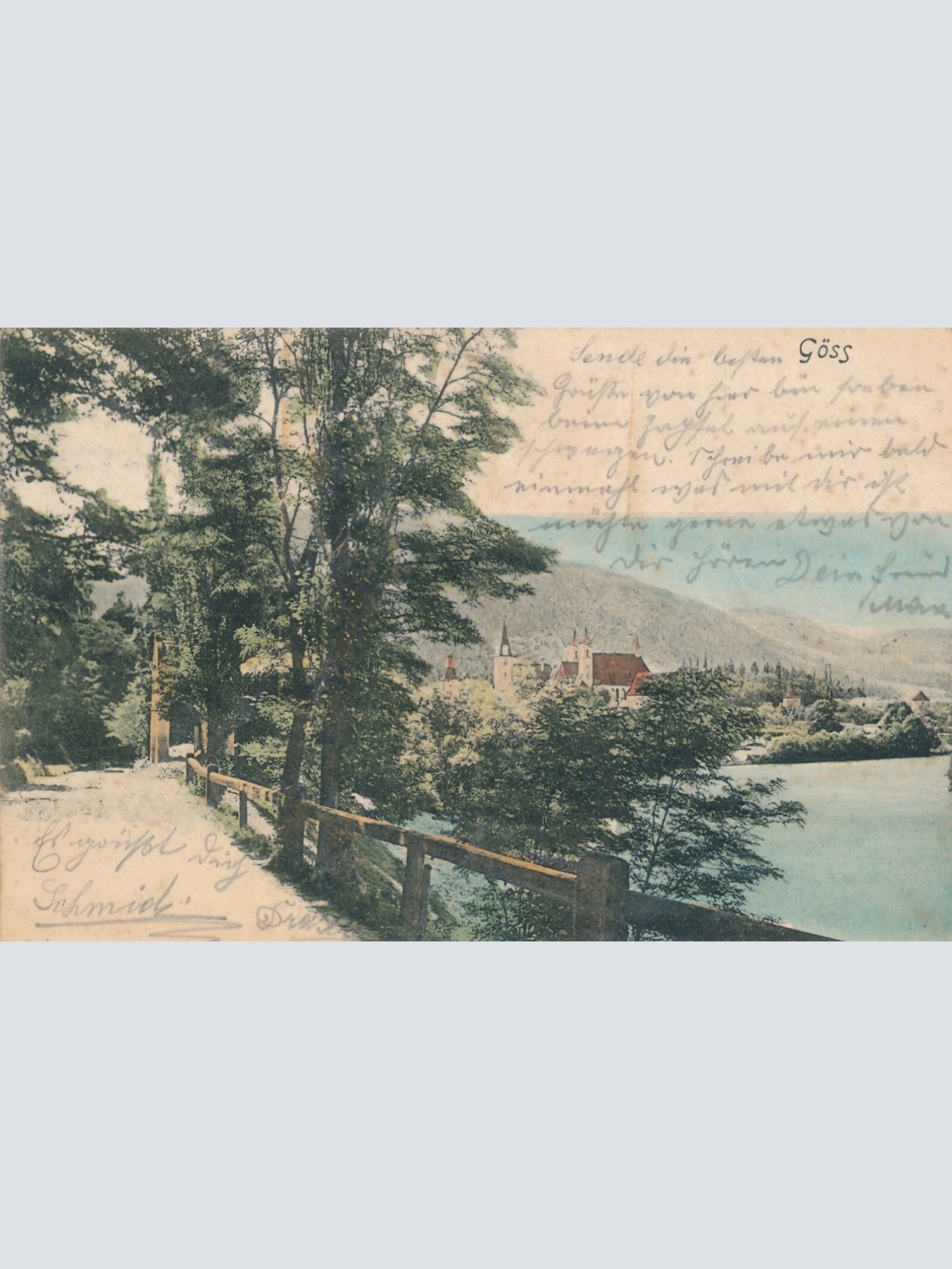 AK aus Göss Steiermark Ansichtskarte (14052)