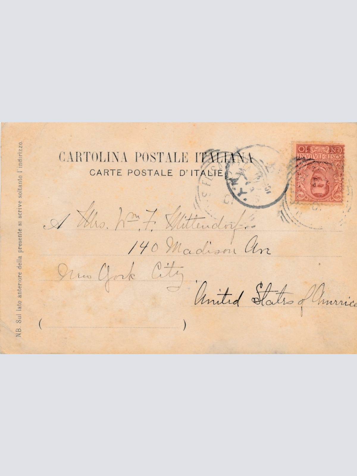 AK aus Venezia Bagni di Lido Italien Ansichtskarte (14295)