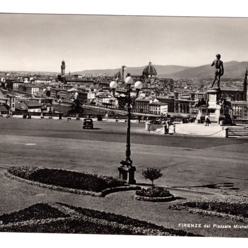 AK, Firenze dal Piazzale Michelangelo, Italien, Ansichtskarte (S5272)
