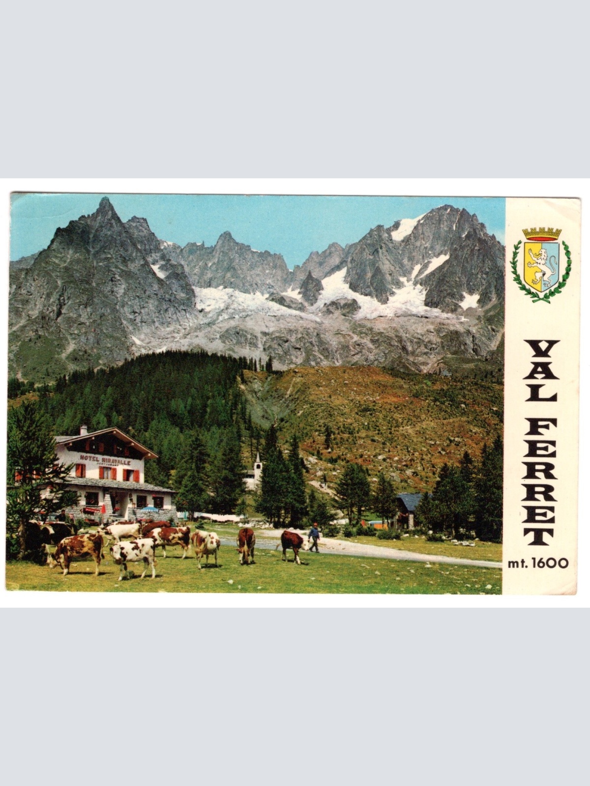 AK, Val Ferret, Schweiz, Ansichtskarte (S5296)