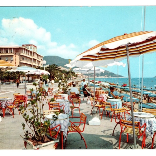 AK, Riviera dei Fiori, Alassio, Italien, Ansichtskarte (S5298)