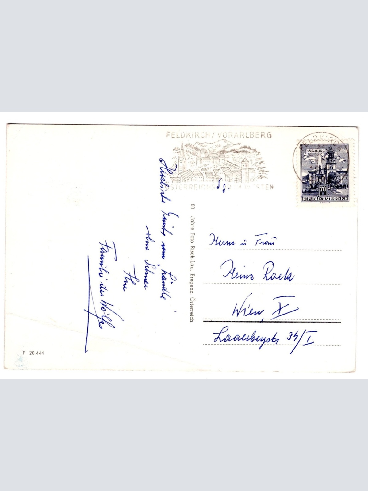 AK, Vorarlberg, Feldkirch, Ansichtskarte (S5302)