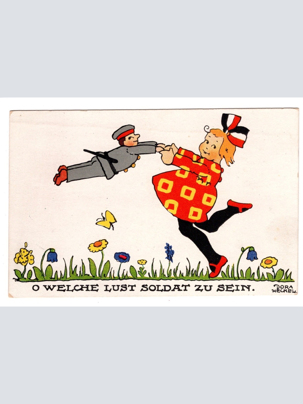AK, O welche Lust Soldat zu sein, Ansichtskarte (S5328)