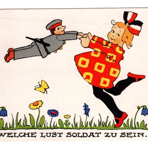 AK, O welche Lust Soldat zu sein, Ansichtskarte (S5328)