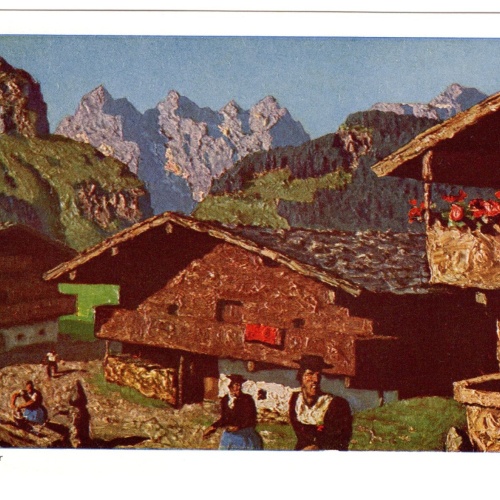 AK, Bergweiler, A. Walde, Ansichtskarte (S5331)