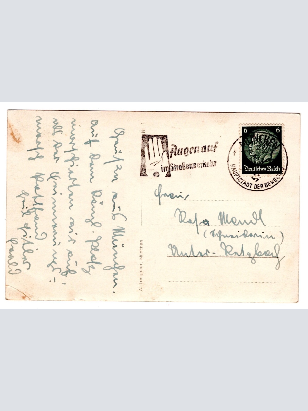 AK, München, der königliche Platz, Bayern, Ansichtskarte (S5374)