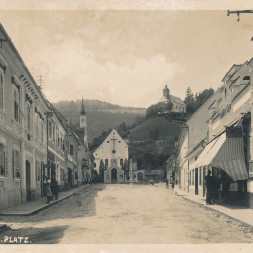 AK aus Schwanberg Strassenansicht Ansichtskarte (14108)