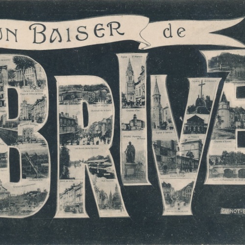 AK aus Brive Frankreich Ansichtskarte (14098)