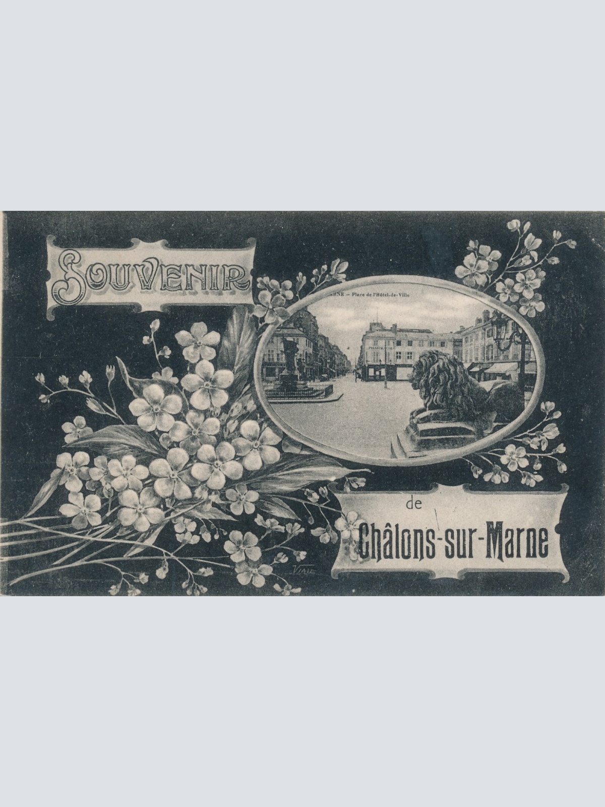 AK aus Chalons sur Marne Frankreich Ansichtskarte (14094)