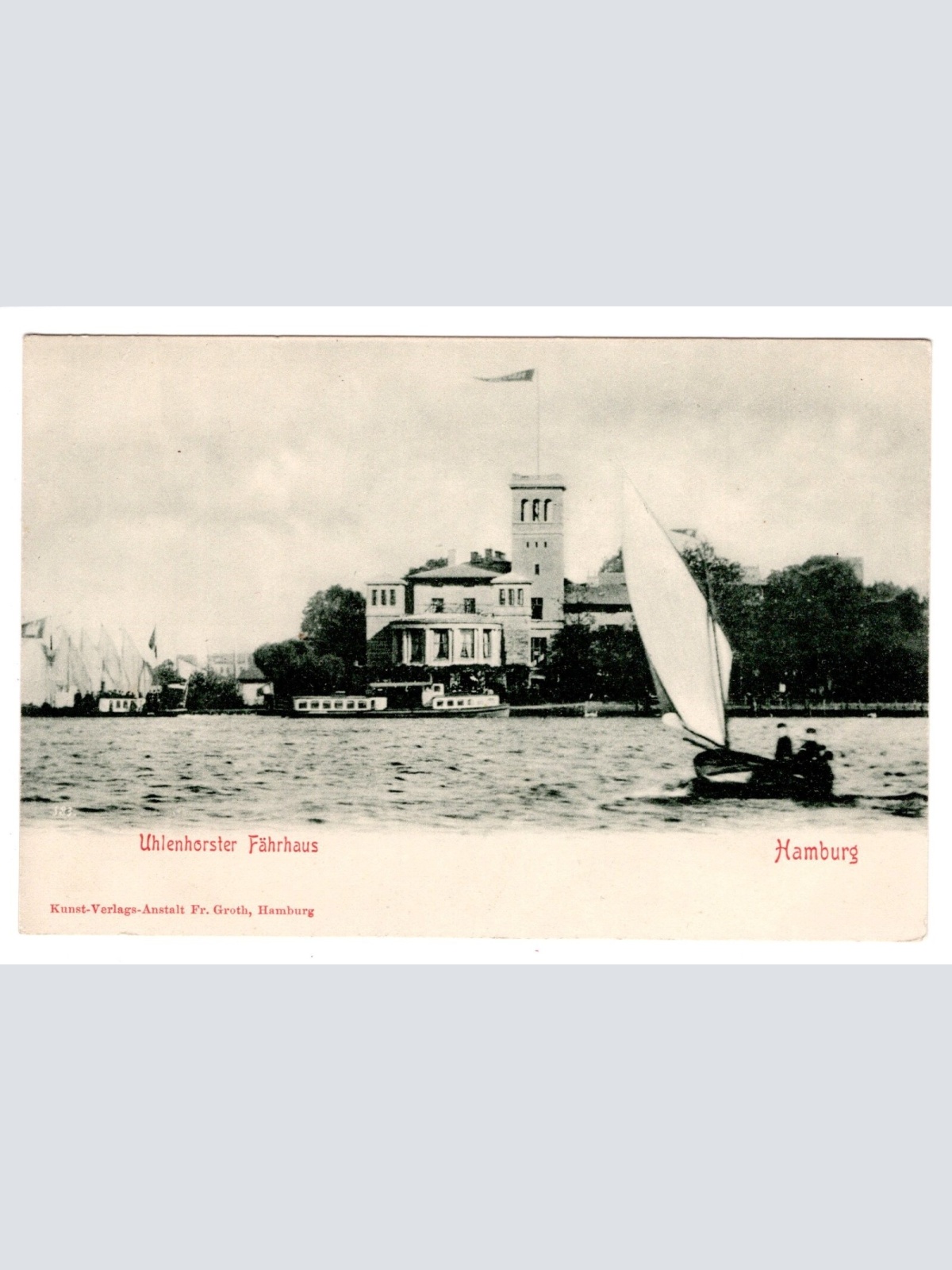 AK, Hamburg, Uhlenhorster Fährhaus, Ansichtskarte (S5391)