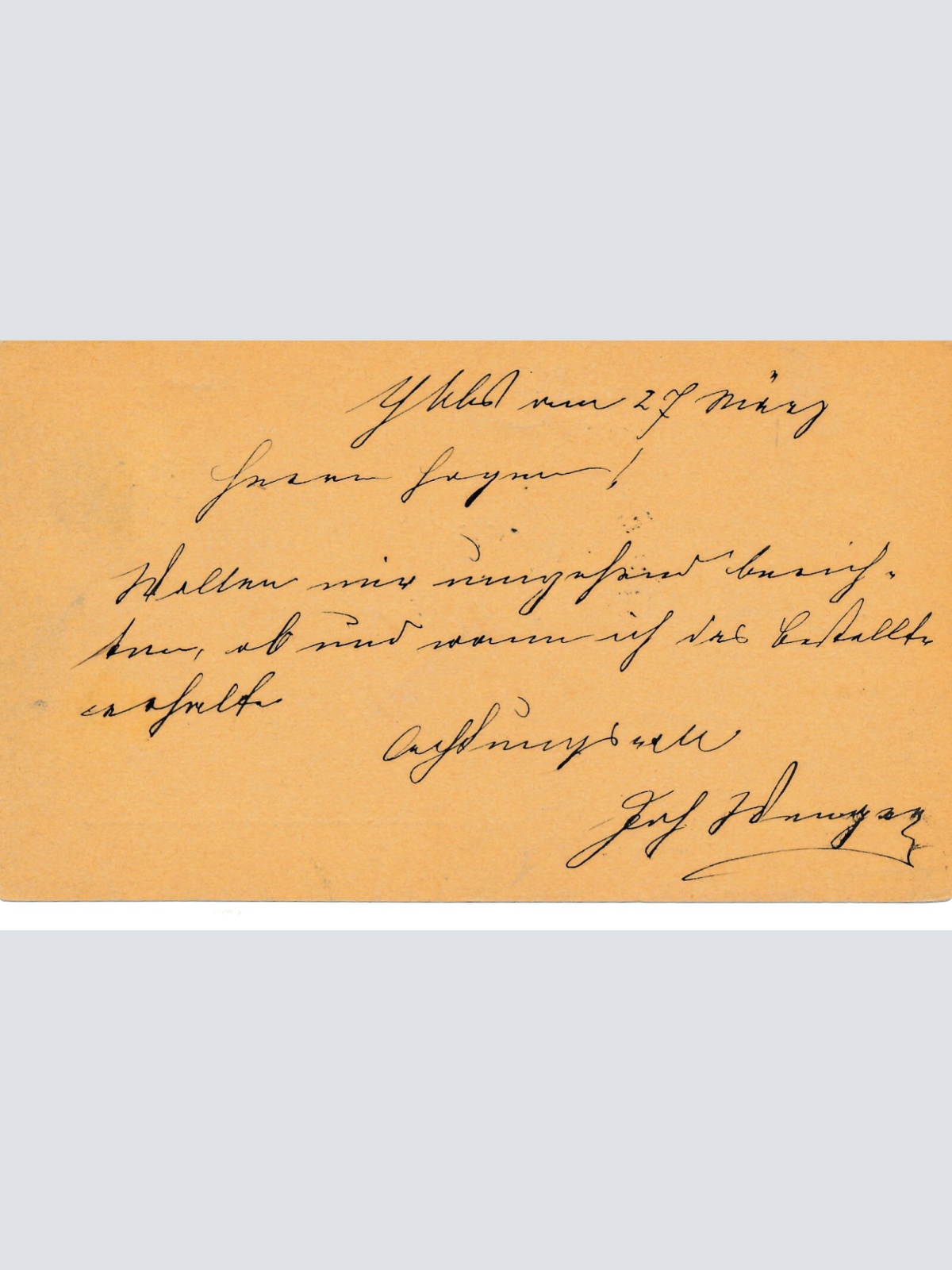 2 Kreuzer Ganzsachen - Karte 1883 aus Ybbs (14328)