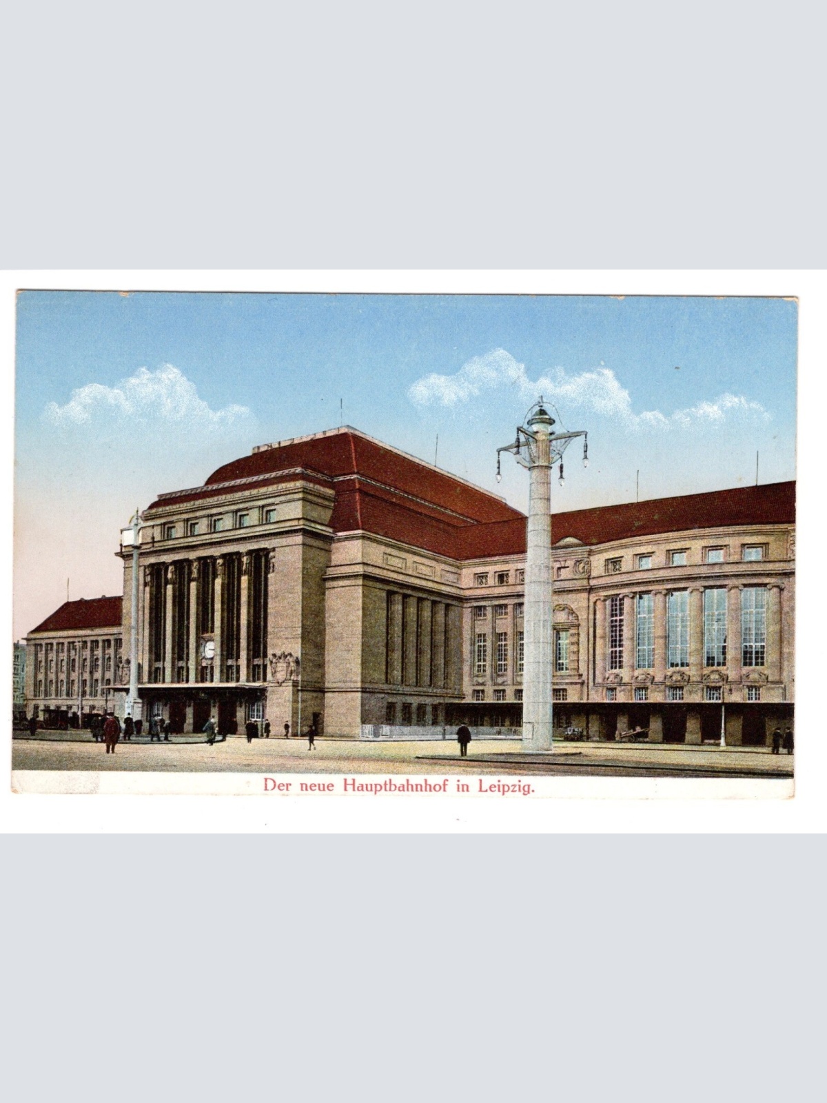 AK, Leipzig, Sachsen, Hauptbahnhof, Ansichtskarte (S5397)