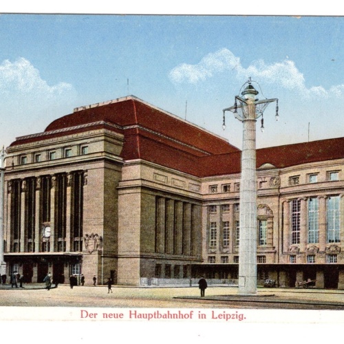 AK, Leipzig, Sachsen, Hauptbahnhof, Ansichtskarte (S5397)