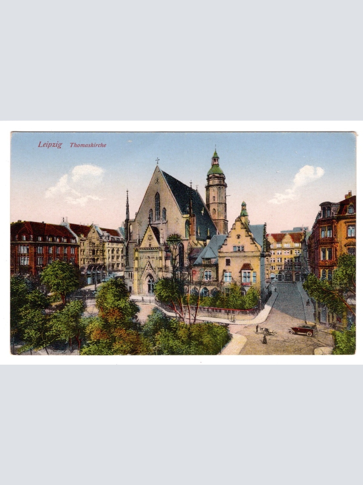 AK, Leipzig, Sachsen, Thomaskirche, Ansichtskarte (S5406)