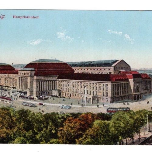 AK, Leipzig, Sachsen, Hauptbahnhof, Ansichtskarte (S5410)