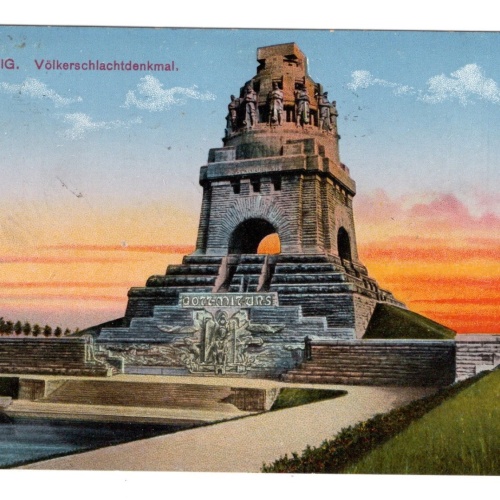 AK, Leipzig, Sachsen, Völkerschlachtdenkmal, Ansichtskarte (S5411)