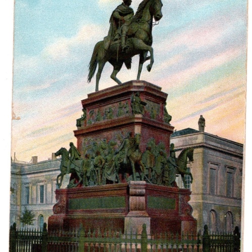 AK, Berlin, Denkmal Friedrich des Großen, Ansichtskarte (S5413)