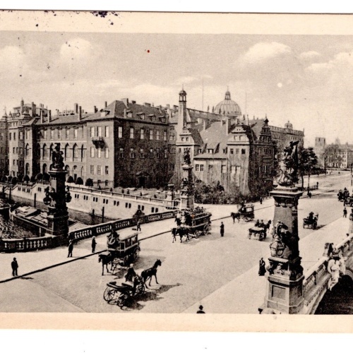 AK, Berlin, Kaiser Wilhelm Brücke, Ansichtskarte (S5437)