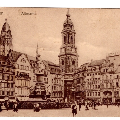 AK, Dresden, Sachsen, Altmarkt, Ansichtskarte (S5454)