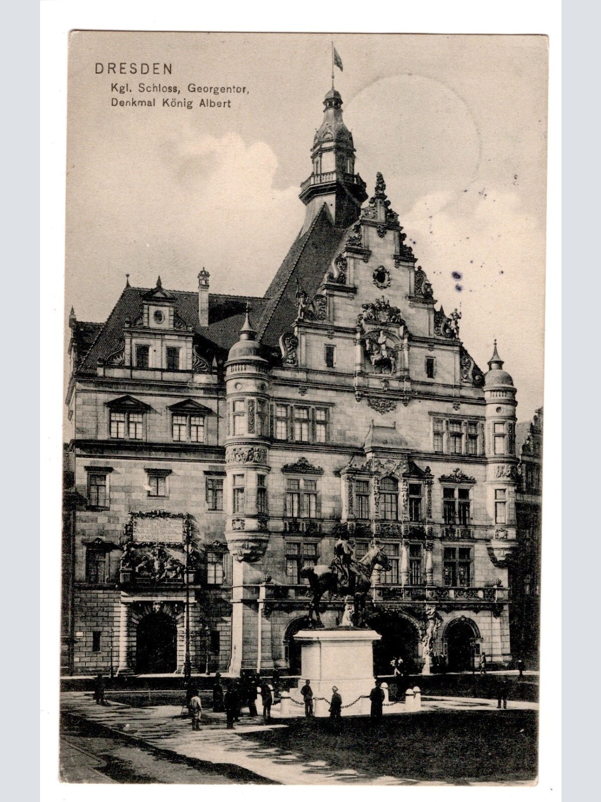 AK, Dresden, Sachsen, Kgl. Schloss, Ansichtskarte (S5457)