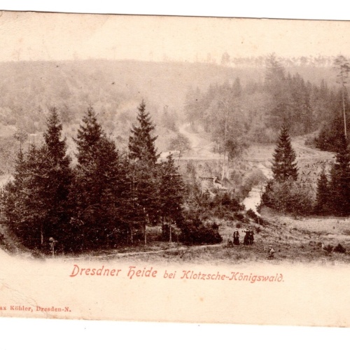 AK, Dresden, Sachsen, Dresdner Heide, Ansichtskarte (S5476)