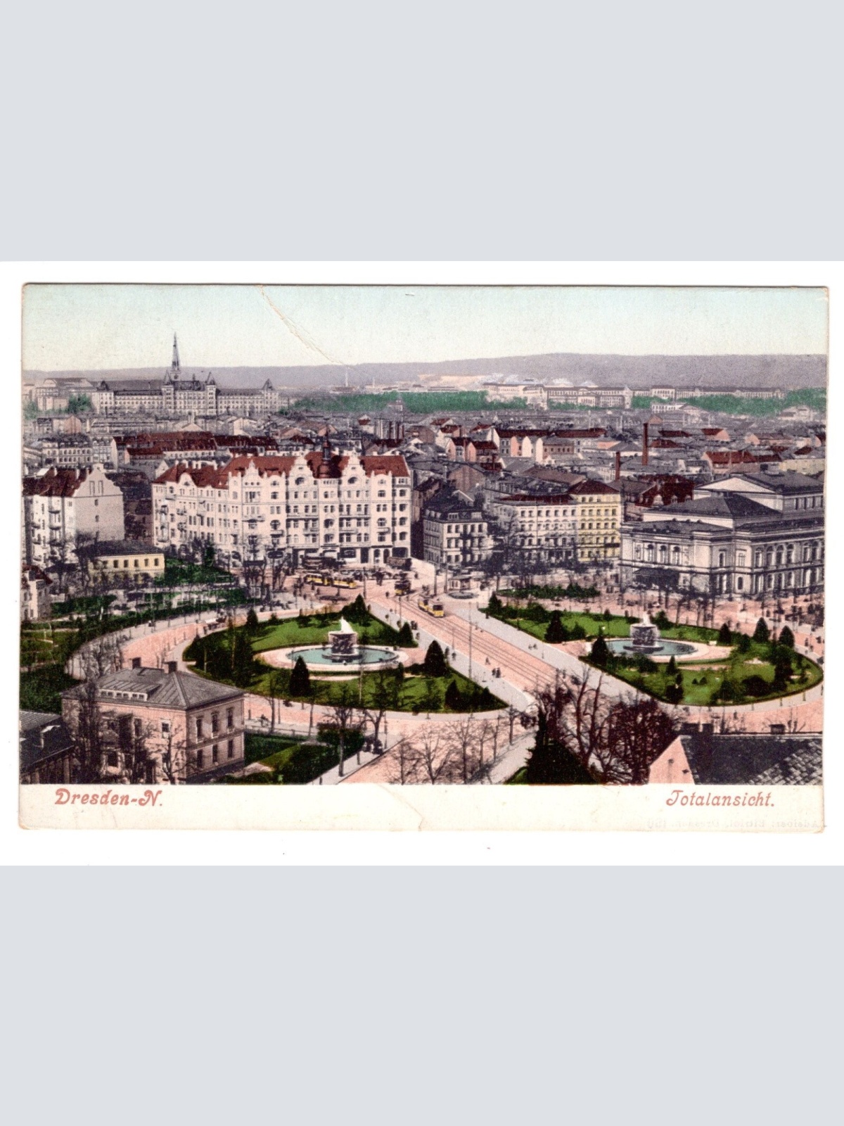 AK, Dresden, Sachsen, Totalansicht, Ansichtskarte (S5485)