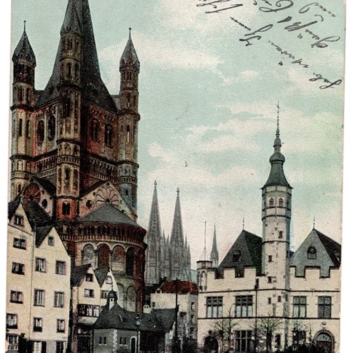 AK, Köln, Nordrhein-Westfalen, Stapelhaus, Ansichtskarte (S5504)