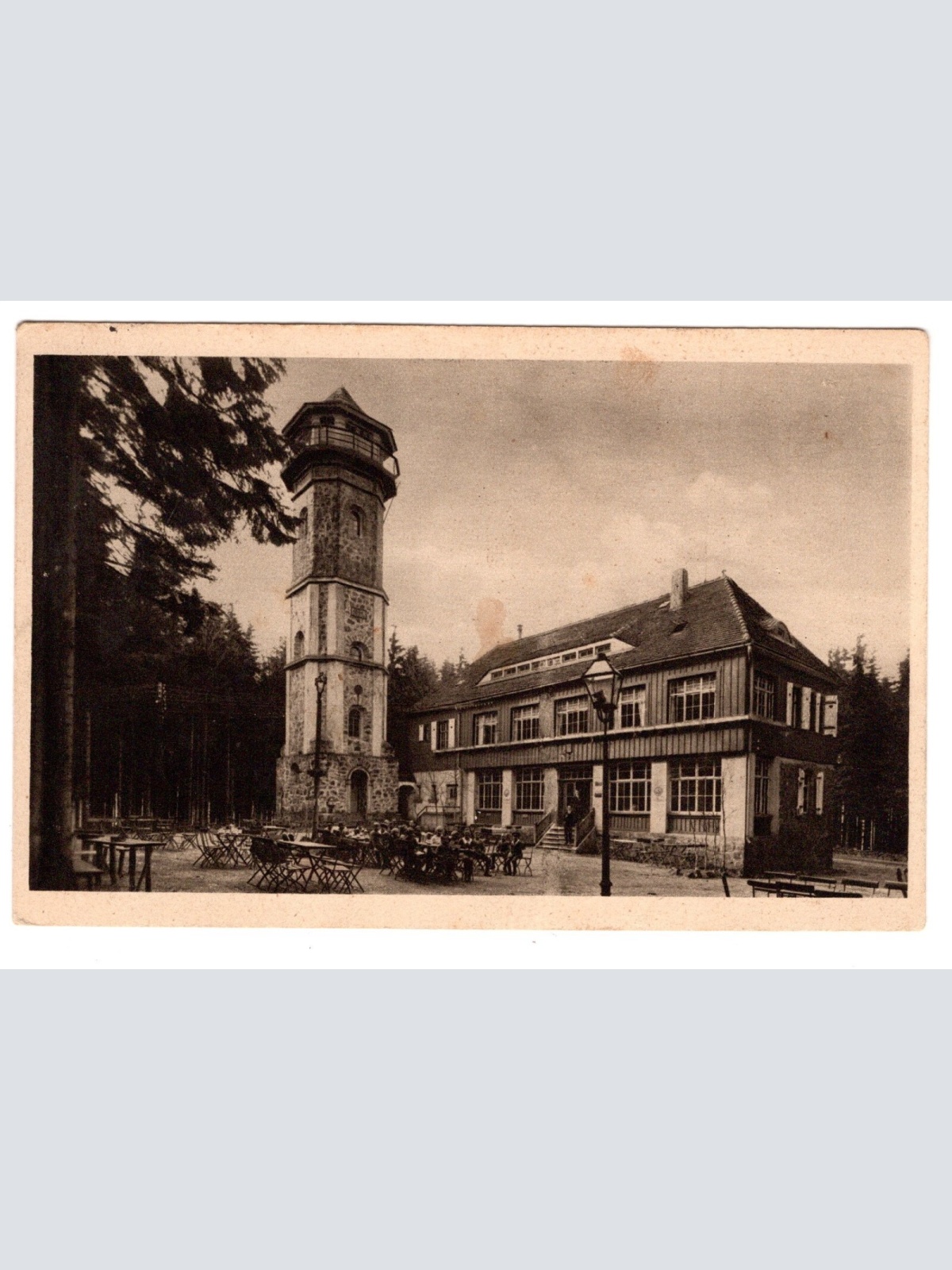 AK, Unterkunftshaus Scheibenberg, Sachsen, Ansichtskarte (S5506)