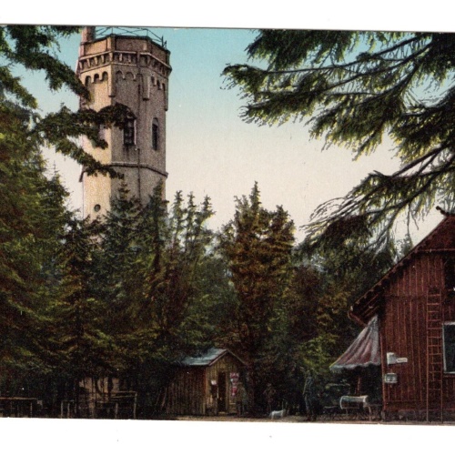 AK, Schneekopfturm, Thüringen, Suhl, Ansichtskarte (S5508)