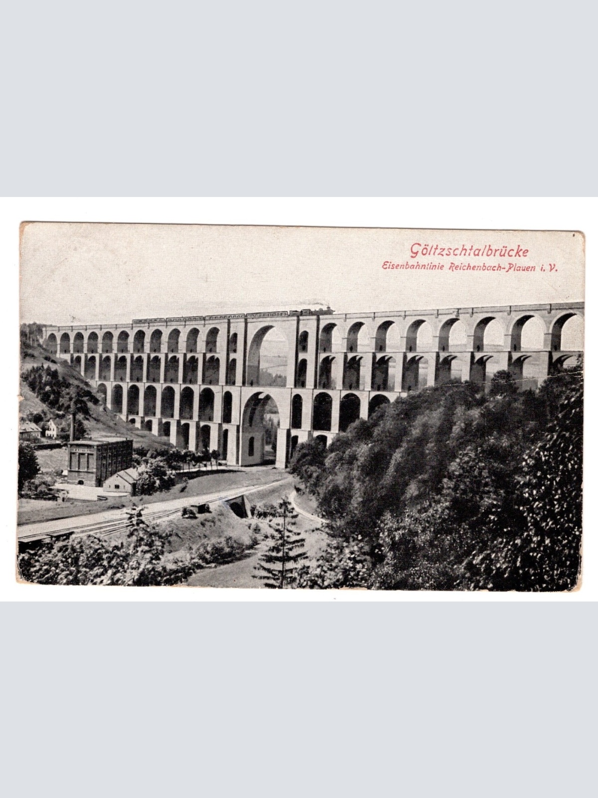 AK, Göltzschtalbrücke, Sachsen, Ansichtskarte (S5523)
