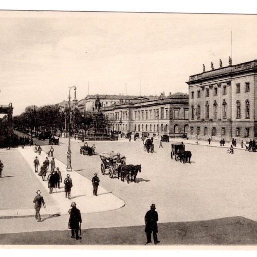 AK, Berlin, Unter den Linden, Ansichtskarte (S5524)