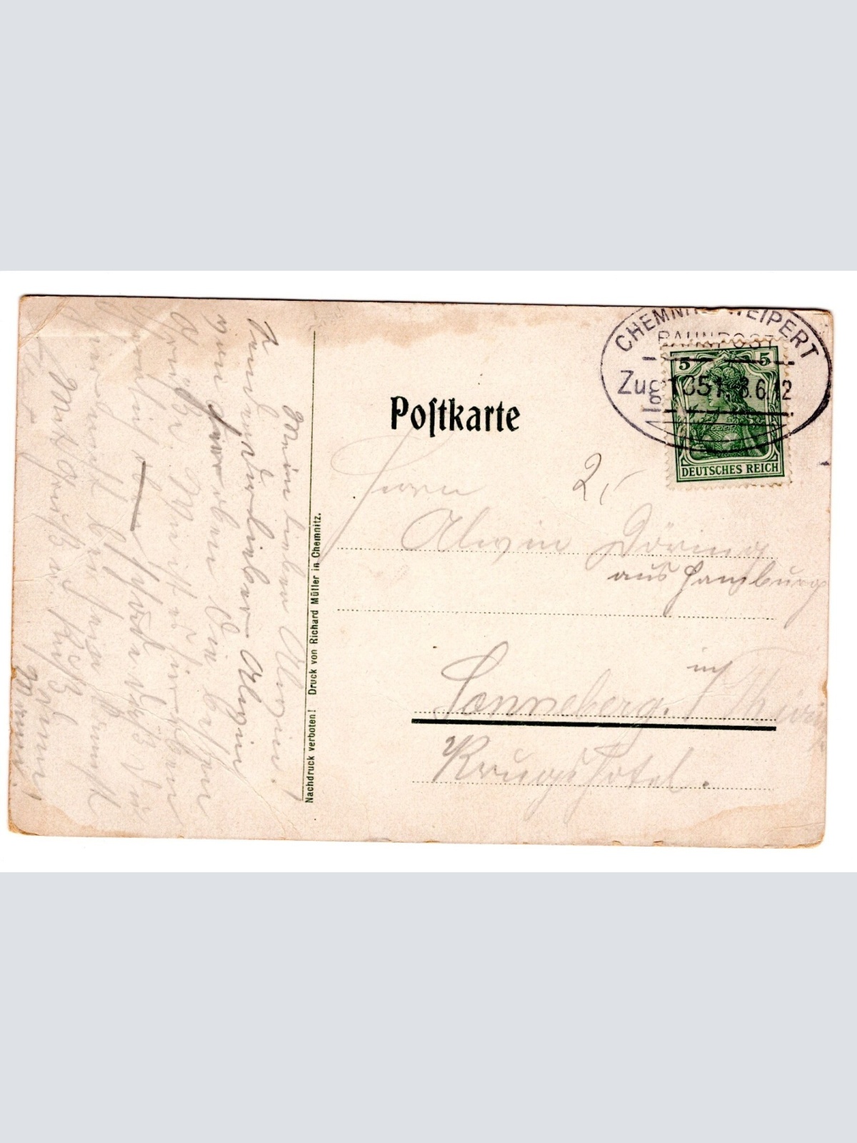 AK, Drahtseilbahn Augustusburg, Sachsen, Ansichtskarte (S5528)