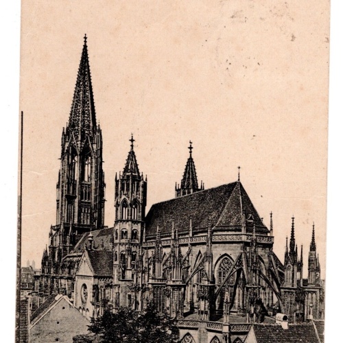 AK, Freiburg i. Br. - Münster, Baden-Württemberg, Ansichtskarte (S5532)